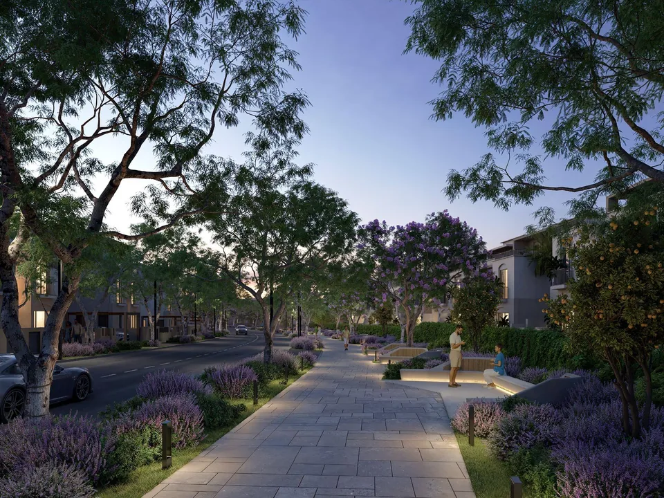 CityGate New Cairo gated community entrance and landscaped approach