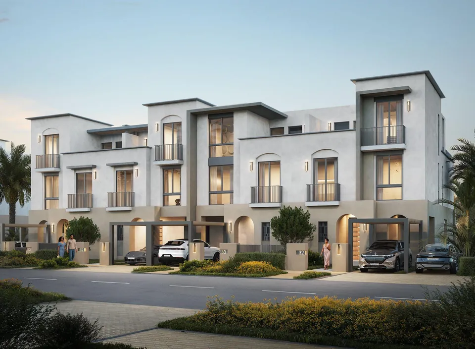 CityGate New Cairo villa garden and outdoor living terrace